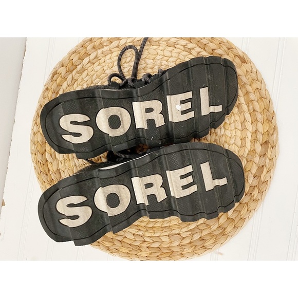 Sorel Kinetic Lace Up Sneakers Black 6.5 - Picture 4 of 7
